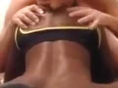 Verbal White Skinhead Barefuck Feeds Black Marine