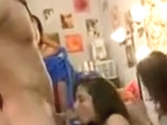 Sexy interracial blowjobs