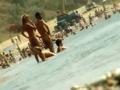 All kinds of beach nudist girls