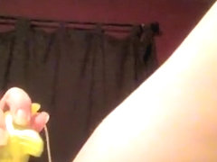 Masturbating with a vib