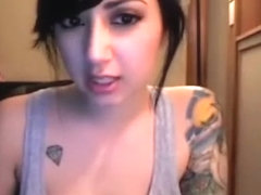 Lovely And Young Emo On Webcam