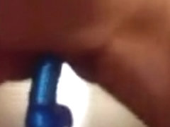 blue dildo