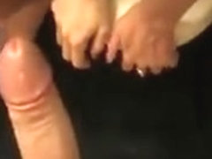 Amazing brunette girlfriend gives guy