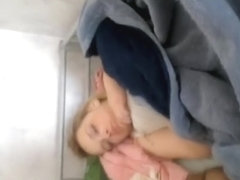 Guys put dick in sleeping girls mouth