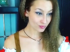 AdelleV caresses her pussy