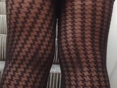 Pantyhose in miniskirts