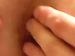 Pretty gay w/ long cock masturbates in bathroom