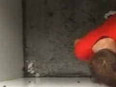 RUSH HOUR AT THE GLORYHOLE CAFE.