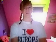 Unshaved European Co Ed masturbations