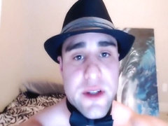 Kaden jerks off with a dildo