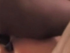 2 dark allies fucking her in the gazoo