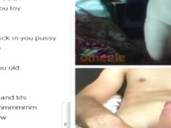 Horny girl wants to have cybersex on omegle with a stranger