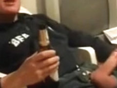 Big dick aggressive jack off