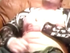 Jerkoff in Fox gear and jean shorts