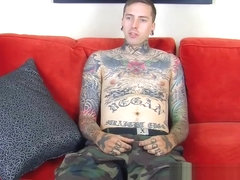 Tattooed Vegan Eats Tony's Meat