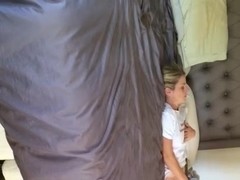 Fucking the wife in slow motion with cumshot