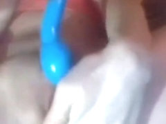 19yo vibrator pussy play 1