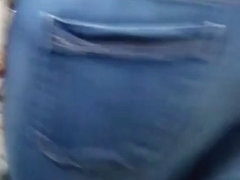 Ass in winter morning