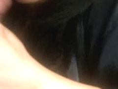 Lady dressed in black in porn video