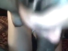 Darksome ramrod oral pleasure cum in face hole