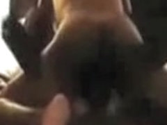 My wife getting drilled by our friend JD