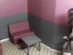 tranny ehibit in a porno cinema