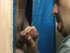gloryhole: me topping/sucking
