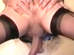 Carol C. Up Skirt Cunt Gape