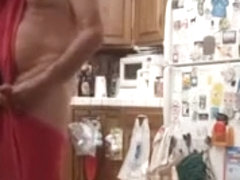 Ida Cho wears new sext Backless hoodie mask gown