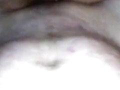 Throbbin pounds my hole raw, breeds me deep