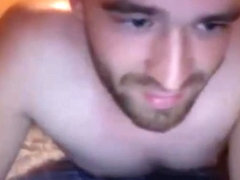 Dry hump and wank on cam