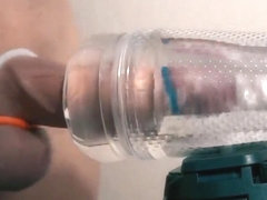 Wet Afternoon Milking my hard cock