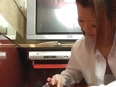 Amazing Japanese model in Crazy Handjob JAV video