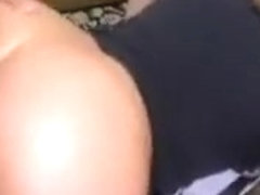 Milf gets her big booty fucked from behind