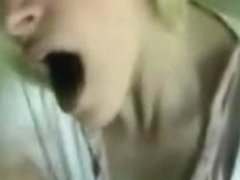 Insatiable blondy broad