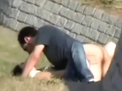 They found a nice place on the hill where they could fuck the day away.