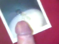 Biggest amounts of precum and a large ejaculation on hard nipps