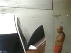 Hot guy sucking a dick at the gas station