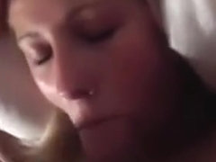 Pretty European Girl Laying A Full Cock On Her Face
