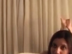 My lovely behind is in the focus of this amatur porn