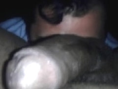 Sissy Sucks 10-Pounder, Licks A-Hole And Eats Cum