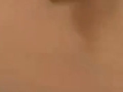 brunette hair lady-man in nylons