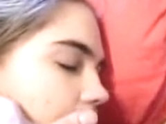 Sexy girlfriend making sextape on bed