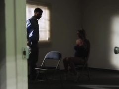 Blonde Amateur Released From Cell Sucks Cop