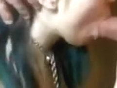 Asian small titty babe getting fucked in school