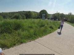 Nesty In Freaky Blonde Demand Sex Outside