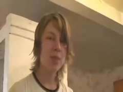 immature babe is licked and jizzed