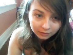 Cute girl says 'is this what you want ? it's all yours' !!!