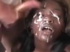 Black Babe Begging For White Jizz