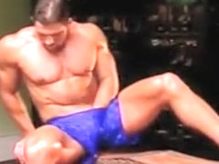 Frank goes for a run and showers